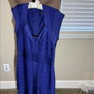 French Connection Deep Royal Blue Mini Dress